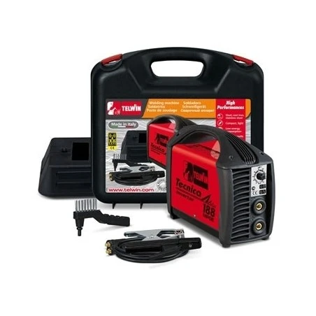 SOLDADORA MMA INVERTER TELWIN- TECNICA 188 MPGE 3 SOLDADORA MMA INVERTER TELWIN- TECNICA 188 MPGE