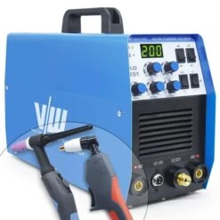 Soldadora VECTOR TIG AC/DC 200A Plasma 50A Electrodo MMA ALUMINIO