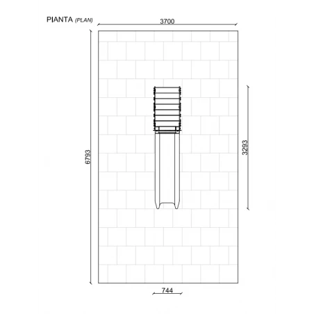 TOBOGAN INFANTIL A 120CM DE ALTURA 35T0720-120 5 TOBOGAN INFANTIL A 120CM DE ALTURA 35T0720-120 - Imagen 3