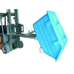 Tolva Autobasculante PVC 750L Con Ruedas