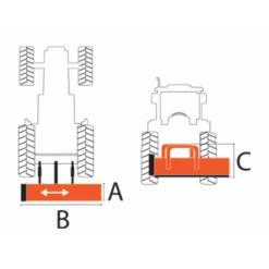 Trituradora Desplazable Reversible ZEPPELIN ARIZONA - SUPER REFORZADA 300 -Maquituls Tienda trituradora desplazable reversible zeppelin arizona super reforzada 300 1