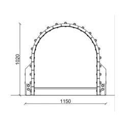TUNEL INFANTIL DE MADERA 1500 35T0771 -Maquituls Tienda tunel infantil de madera 1500 35t0771 3