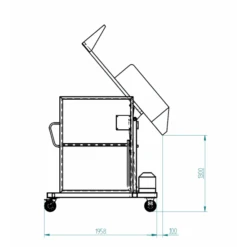 Volteador Cubos - Electrico -Maquituls Tienda volteador cubos electrico 2